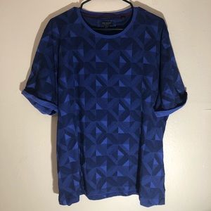 🌂Purple & Black Ted Baker London Tee Sz. 7